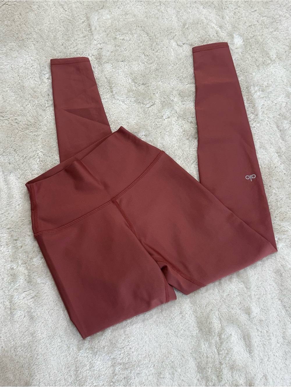 ALO 7/8 HIGH-WAIST AIRLIFT LEGGINGS, Mauve, Size Small